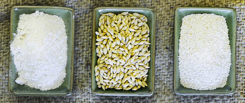 Barley Flour, Grain & Bran