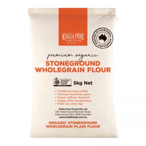 Organic Stoneground Wholegrain Plain Flour 5kg