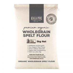 Organic Wholegrain Spelt Flour 5kg