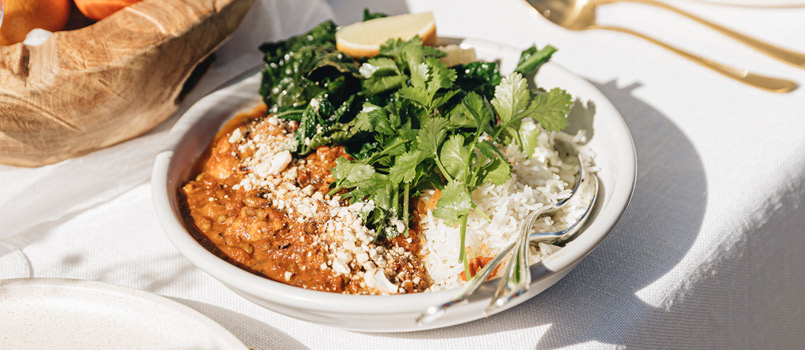 Jacqui Toumbas Mung Bean Curry
