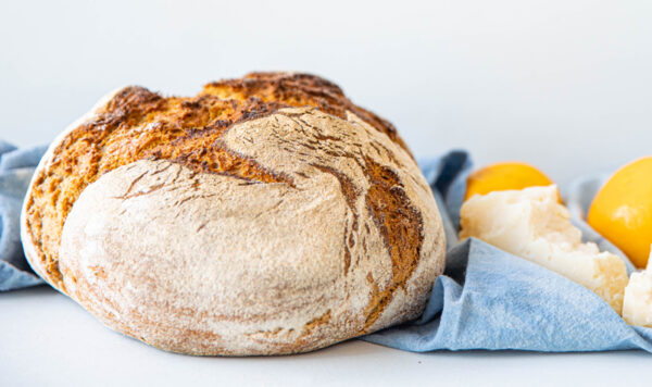 Sourdough with orange zest