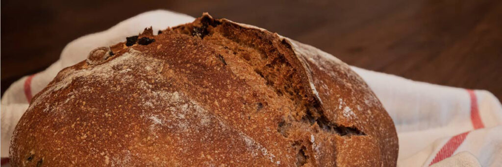 Sourdough Beer and Olive Bread