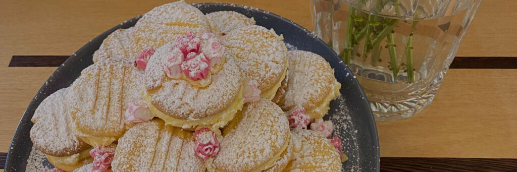 Custard Cream biscuits