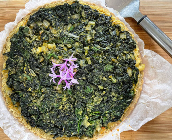 Arzu Dogan Vitality and More Vegan Savoury Tart