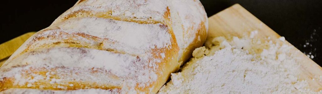 White bread and white flour