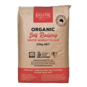 Organic Unbleached Self Raising Flour 20Kg